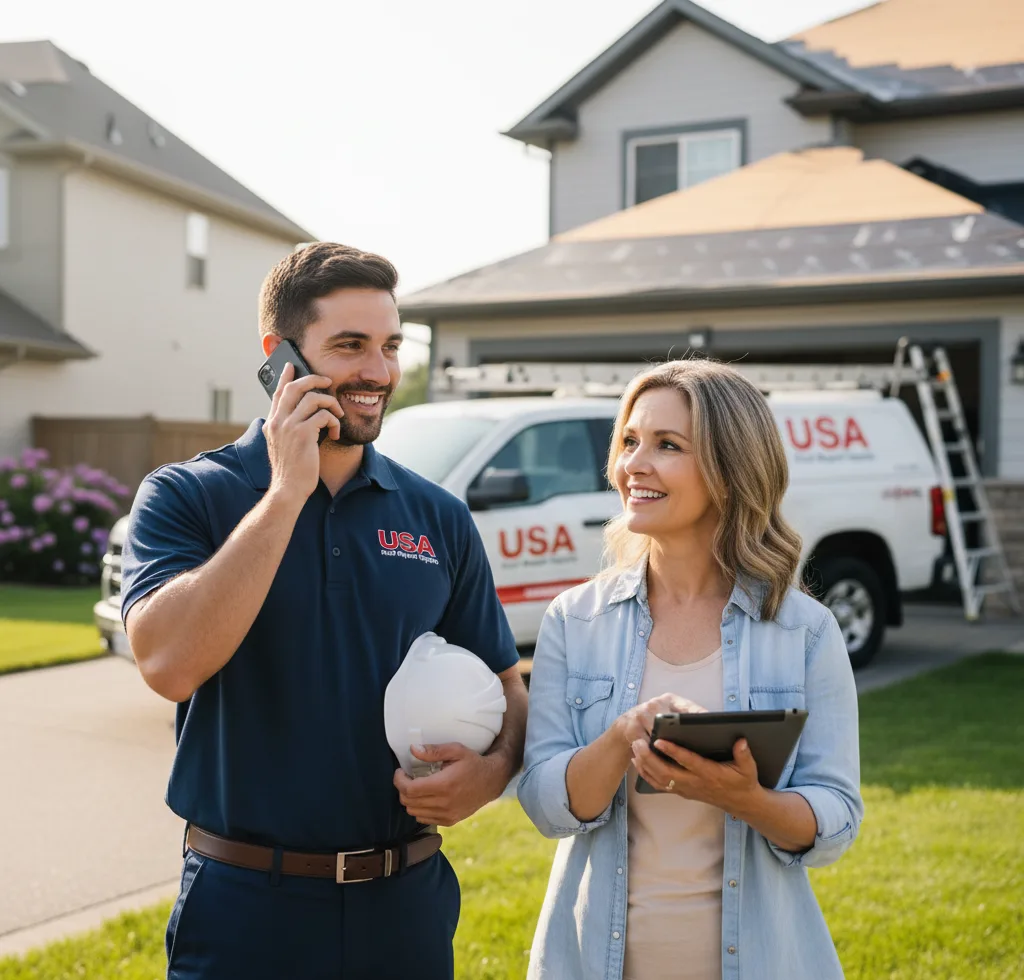 USA Roof Repair Experts customer support in Quilcene
